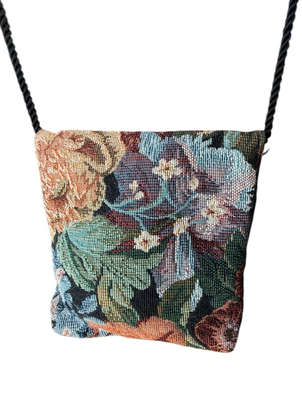 Vintage Mini Jacquard / Brocade Crossbody - Picture 4 of 6